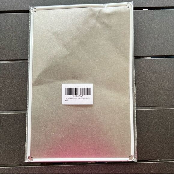 Retro Fairy Garden Decor Metal Sign 8” X 12” - Picture 2 of 3